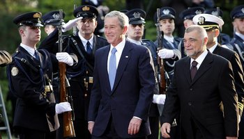 PRESIDENT BUSH STRONGLY SUPPORTS RASCALLY AUTHORITY IN CROATIA