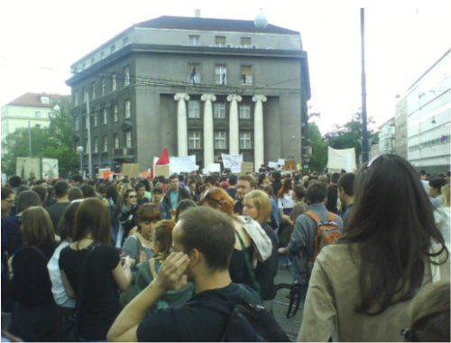 STUDENT PROTESTS IN CROATIA NEW START OR ONE SWALLOW DO NOT MAKE THE SPRING?!